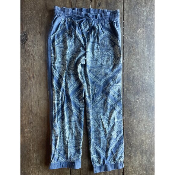 /eis / I Cotton Chambray Discharged Printed Jogger I Size S - Picture 2 of 7